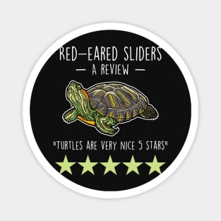 Red-Eared Slider Turtle Review Magnet
